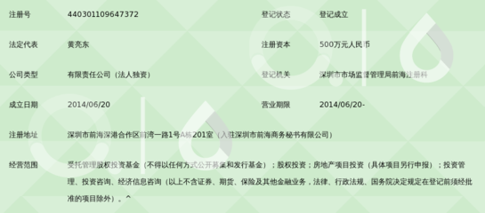 深圳商智联股权投资基金管理 受托管理股权投资基金的专业实践